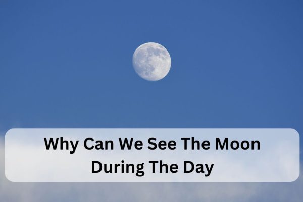 why can we see the moon during the day